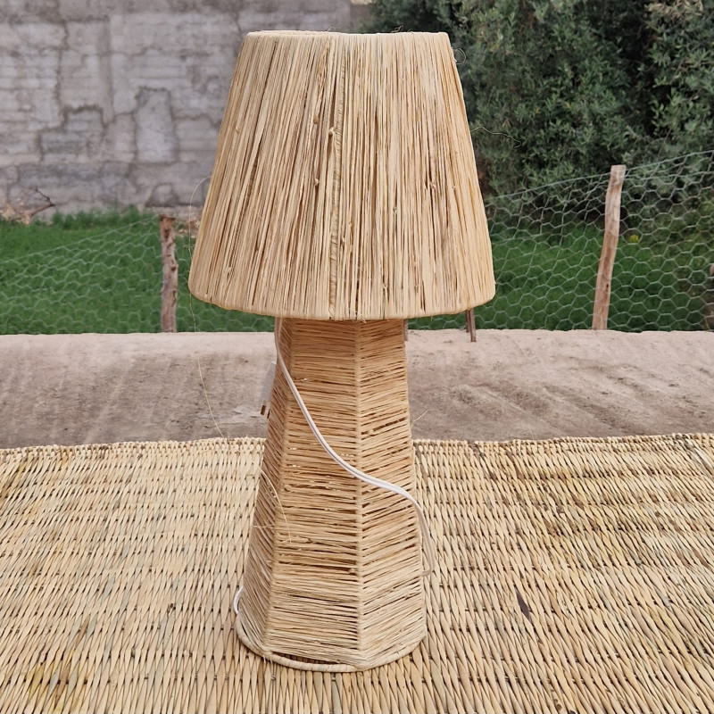 Lampe raphia