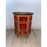 Table d'appoint orientale ' rouge '