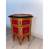 Table d'appoint orientale ' rouge '