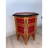 Table d'appoint orientale ' rouge '