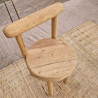 Chaise en bois de saf saf