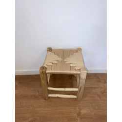 Tabouret bois eucalyptus en...