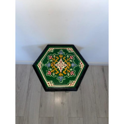 Table d'appoint orientale ' verte '