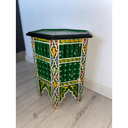 Table d'appoint orientale ' verte '