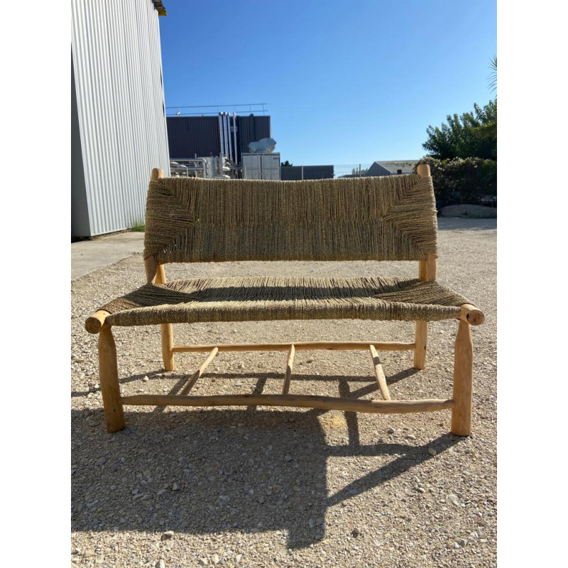 Banc extérieur en doum